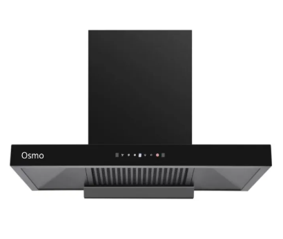 Osmo Inferno Auto clean Black Power Coating Chimney +Panel Chimney(90 cm)