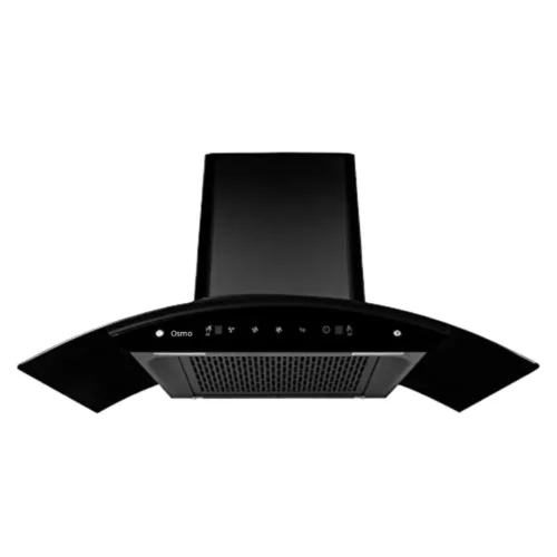 Osmo Valico Black Powder Coating 90cm panel Chimney